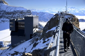 Swiss Alps restaurant reopens after fire