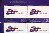 Postage stamp of the Polish EU Council Presidency