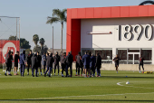 Entrenamiento del Sevilla