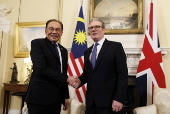 Prime Minister of Malaysia Anwar Ibrahim visits London