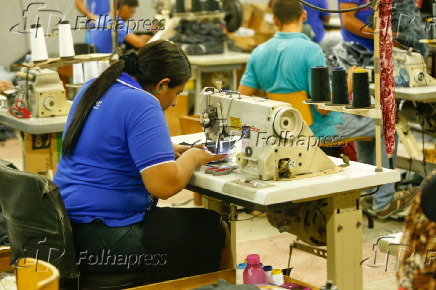 Fbrica da empresa Rone Jeans em Toritama (PE)