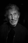 Retrato do cantor ingls Roger Waters
