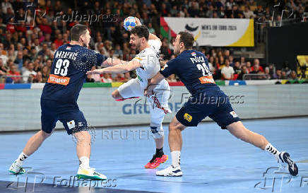 Folhapress - Fotos - EHF 2024 Men's European Handball Championship ...