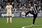 Partida entre Botafogo e Universitario vlida pela Taa Conmebol Libertadores.