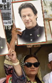 Pakistan Tehreek-e-Insaf supporters stage rally demanding Imran Khan's release
