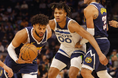 NBA: Preseason-Denver Nuggets at Minnesota Timberwolves