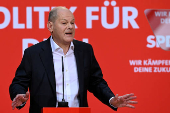 German SPD party's 'election victory' conference, in Berlin