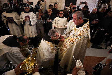 Ceremonial launch of Advent leading to Christmas, in Bethlehem