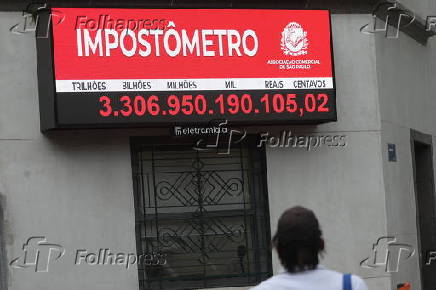 Viso do Impostmetro da Associao Comercial de SP