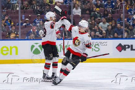 NHL: Ottawa Senators at Vancouver Canucks