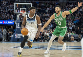 NBA: Boston Celtics at Minnesota Timberwolves