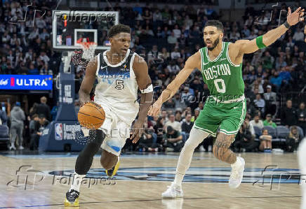 NBA: Boston Celtics at Minnesota Timberwolves