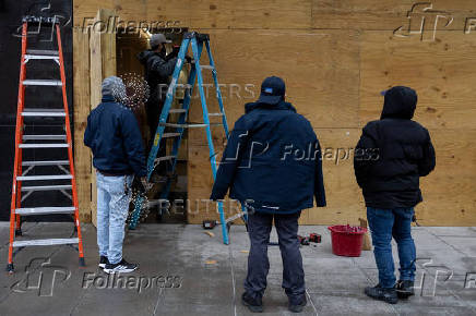 Preparations ahead of U.S. President-elect Trump's inauguration in Washington