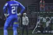 Partida entre palmeiras e red bull bragantino pelo campeonato paulista de futebol