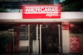 Fachada de unidade das Lojas Americanas em So Paulo 