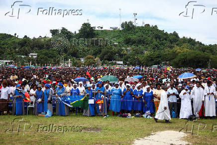 Pope Francis visits Papua New Guinea