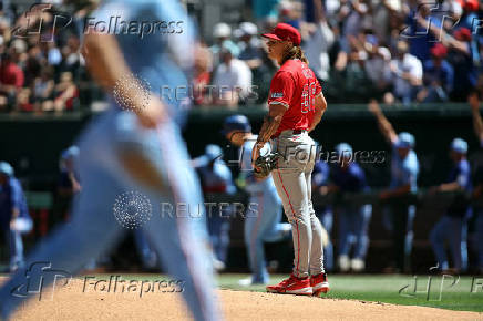 MLB: Los Angeles Angels at Texas Rangers