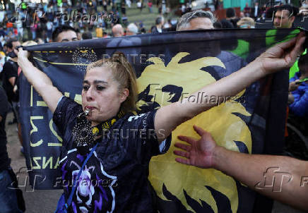 Argentine President Javier Milei holds rally in Buenos Aires to launch his party nationally