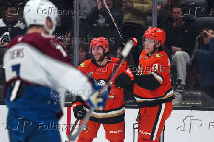 NHL: Colorado Avalanche at Anaheim Ducks