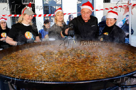 Christmas celebrations in Paiporta after floods