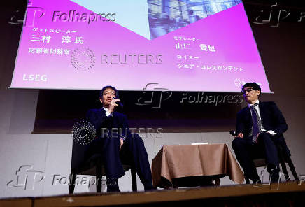 Japan's Vice Finance Minister for International Affairs Atsushi Mimura attends a Reuters NEXT Newsmaker event in Tokyo