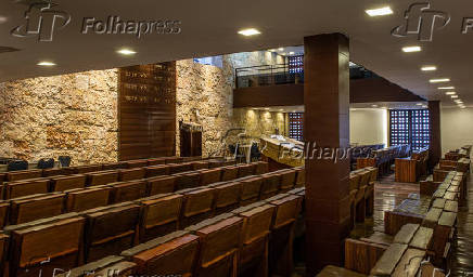 Sinagoga Beit Chabad Itaim, no Jardim Europa, em So Paulo