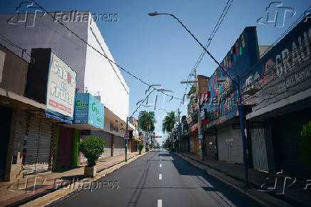 Lockdown de 60 horas na cidade de Araraquara, interior de So Paulo