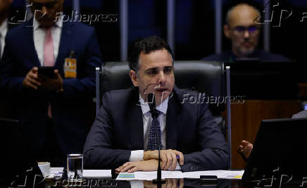 O presidente do Senado, Rodrigo Pacheco