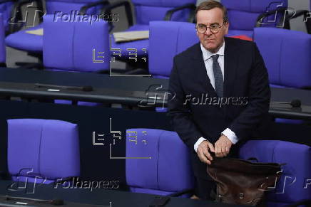 German Chancellor Scholz delivers government statement on current political situation