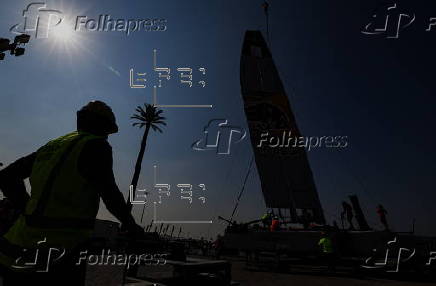 First time Italy Team SailGP at Emirates Dubai Sail Grand Prix