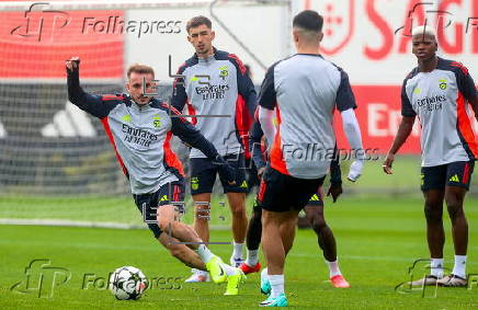 UEFA Champions League MD-1: Benfica training