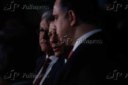 Haddad se rene com Pacheco no Congresso Nacional