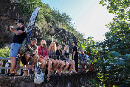 Eddie Aikau Big Wave Invitational surfing event at Waimea Bay