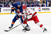 NHL: Stanley Cup Playoffs-Carolina Hurricanes at New York Islanders