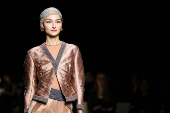 Giorgio Armani Spring Summer 2025 collection in New York