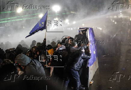 Georgian opposition protests in Tbilisi