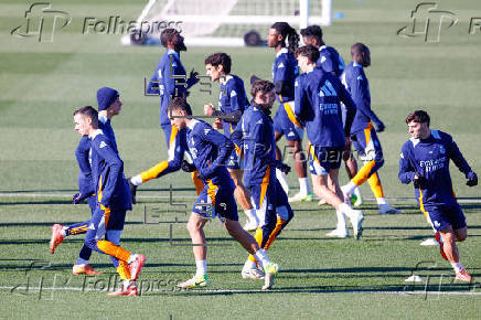 Entrenamiento del Real Madrid