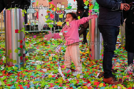 Times Square New Year's celebrations in New York City