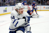 NHL: Toronto Maple Leafs at New York Islanders