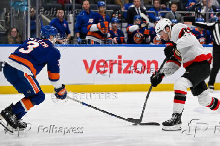 NHL: Ottawa Senators at New York Islanders