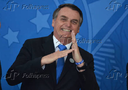 Bolsonaro na comemorao ao Dia Nacional do Voluntariado