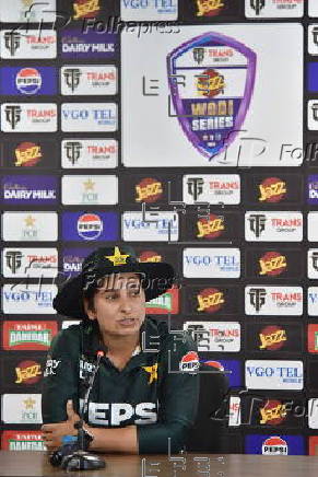 Press conference on women three-match ODI series Pakistan vs West Indies