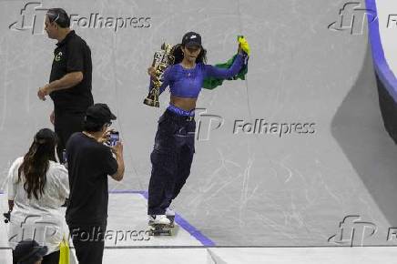 Rayssa Leal  tricampe do SLS Super Crown em SP