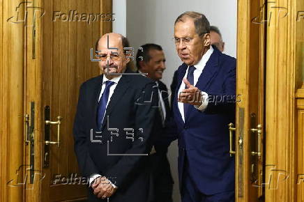 Russian Foreign Minister Lavrov meets with his Yemeni counterpart Al-Zindani in Moscow