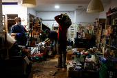 Aftermath of floods in Spain