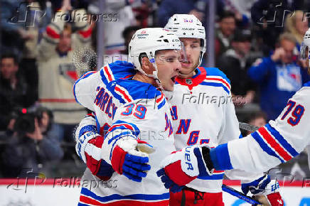 NHL: New York Rangers at Colorado Avalanche