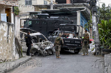 Operao no complexo do alemo no rio de janeiro