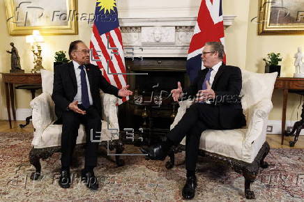 Prime Minister of Malaysia Anwar Ibrahim visits London