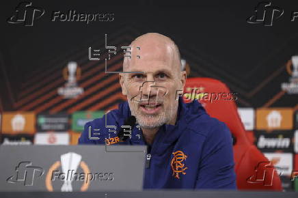 Folhapress - Fotos - UEFA Europa League MD-1 - Glasgow Rangers