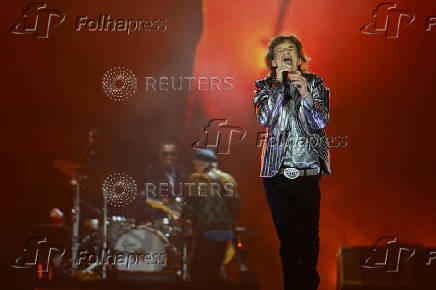 The Rolling Stones perform in Houston